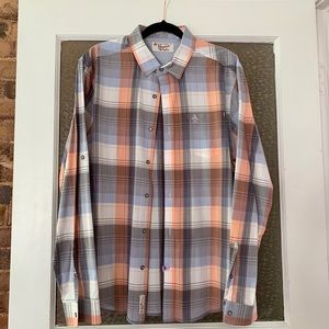 Original Penguin Heritage Slim Fit Pearl Snap